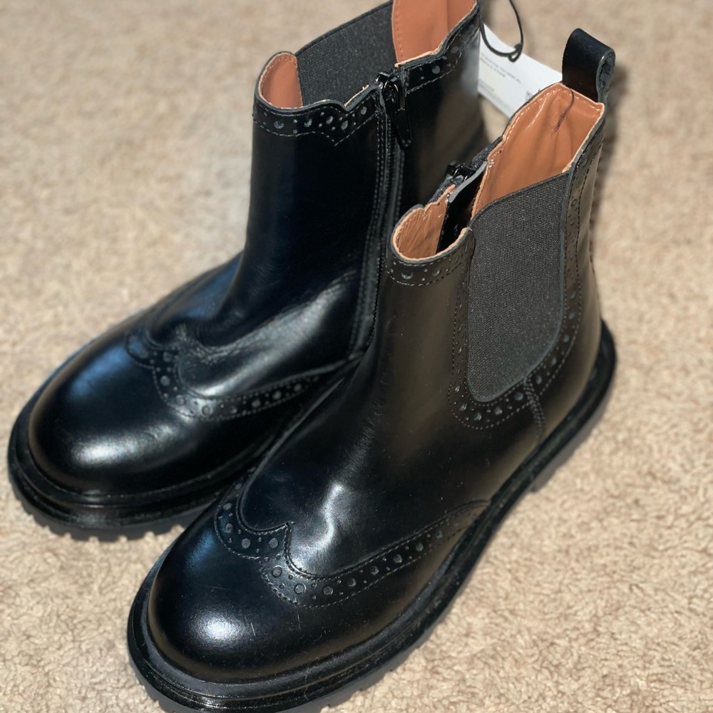 Zara Black Kids Boots